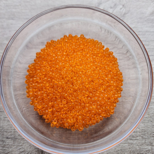 Orange Translucent - Seed Beads