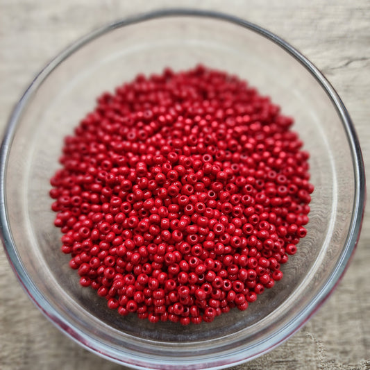 Dark Red - Seed Beads